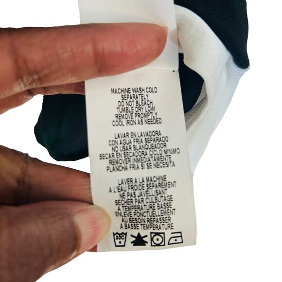 Nik and Nash Black and White Colorblock Sleeveless Dress, Sz XL - Picture 6 of 7